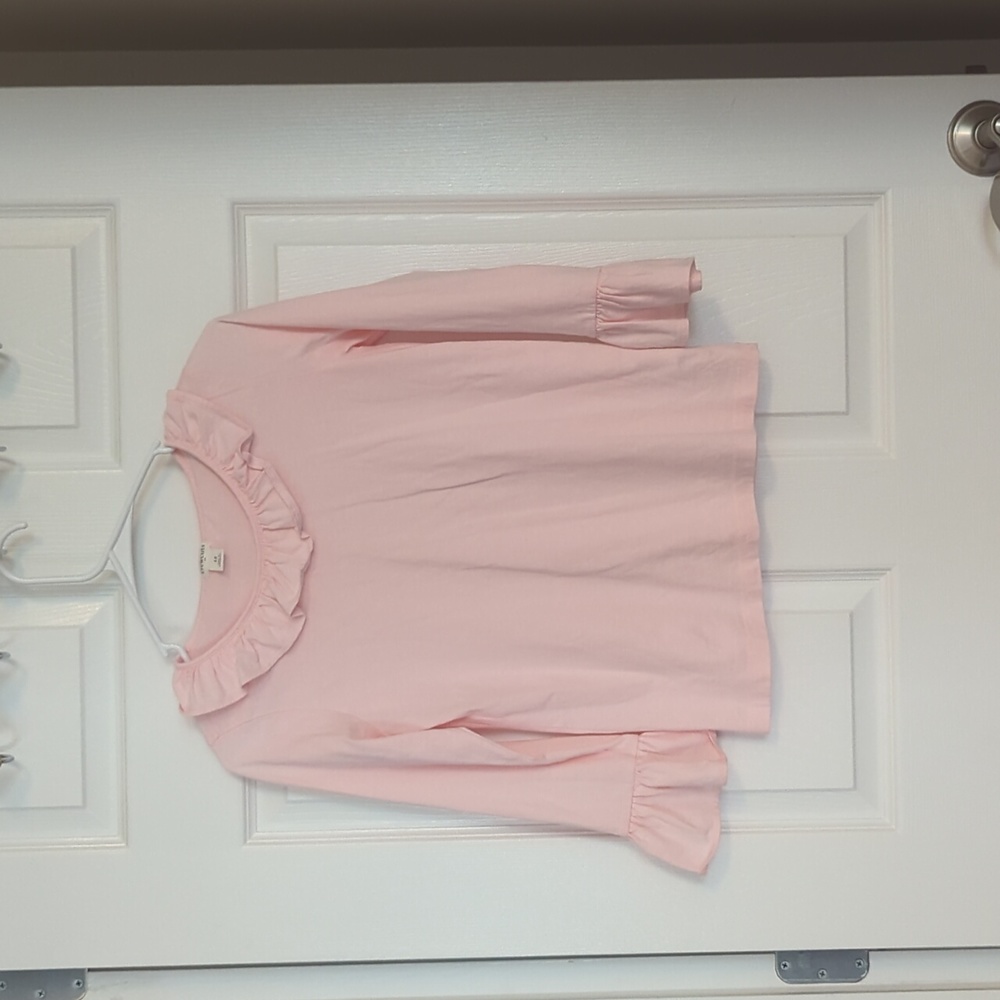 Pink Formal long sleeve shirt for girls